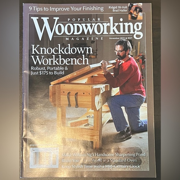 2015 Bundle of 6 Popular Woodworking Magazines - Picture 10 of 14